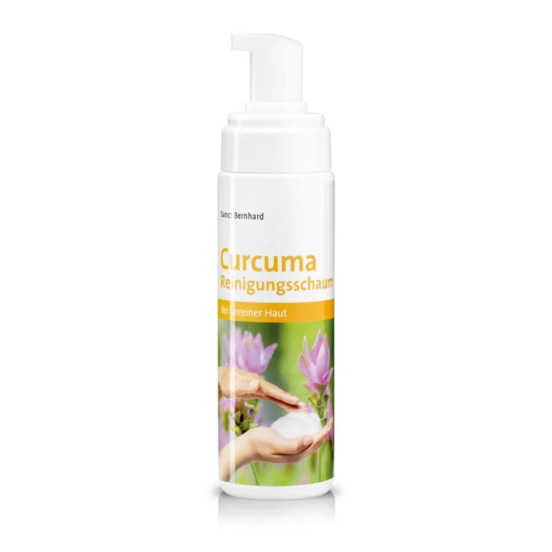 Čistící pleťová pěna s kurkumou 200 ml