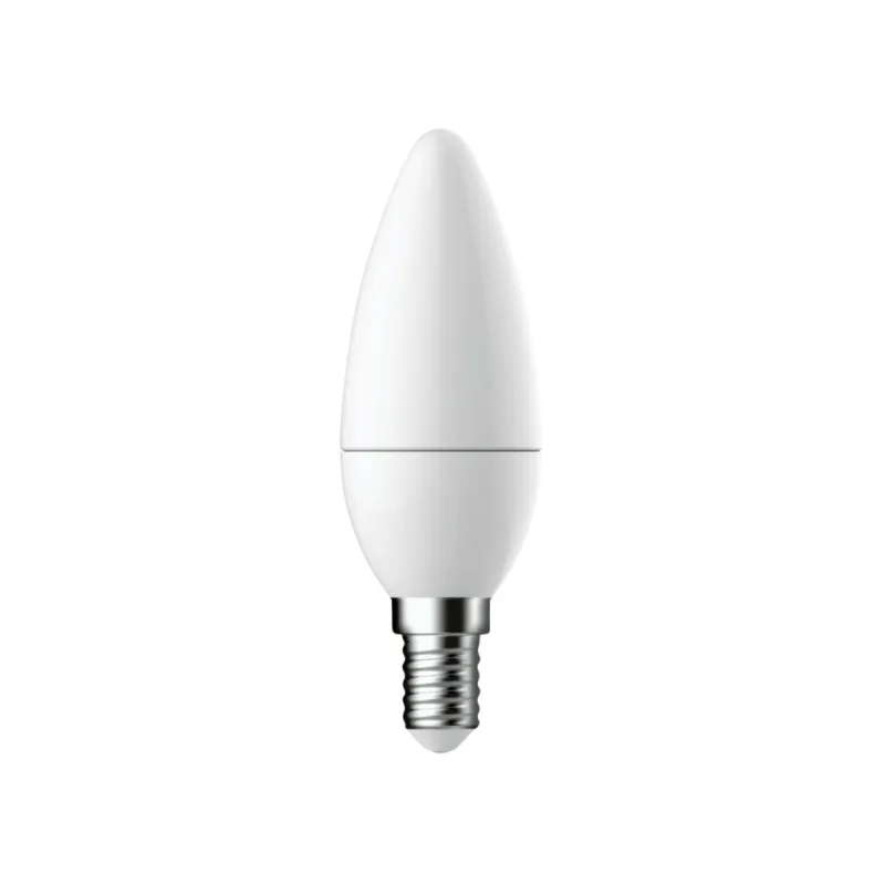 Bílá LED žárovka E14 4,9W