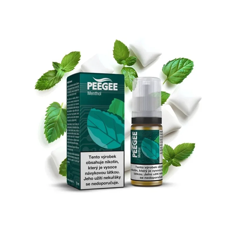 PEEGEE - E-liquid - Mentol - 12mg  E-liquid