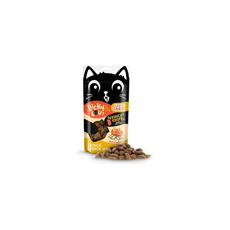 Lucky Lou Lucky Ones Krunchy Krisps Kuře 60 g