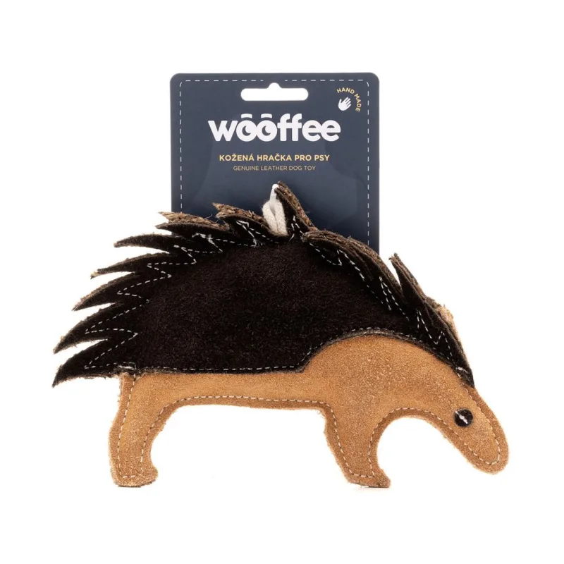 Wooffee kožená hračka Dikobraz