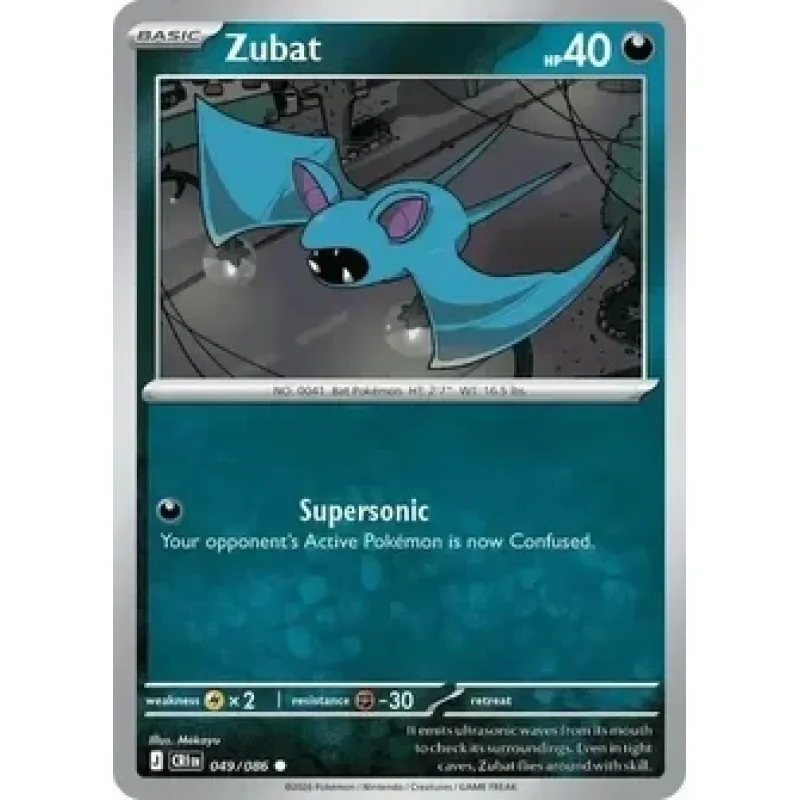 Zubat (CRI 049) - REVERSE HOLO