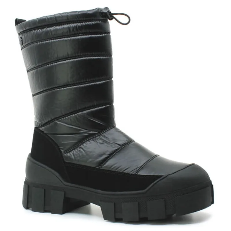 CAPRICE 9-26444-41 black comb, dámská zimní obuv
