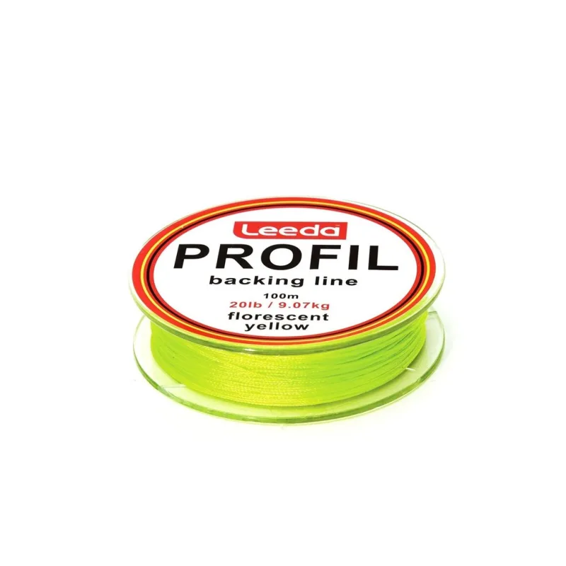Leeda Profil Backing Line 20lb, 100m Yellow