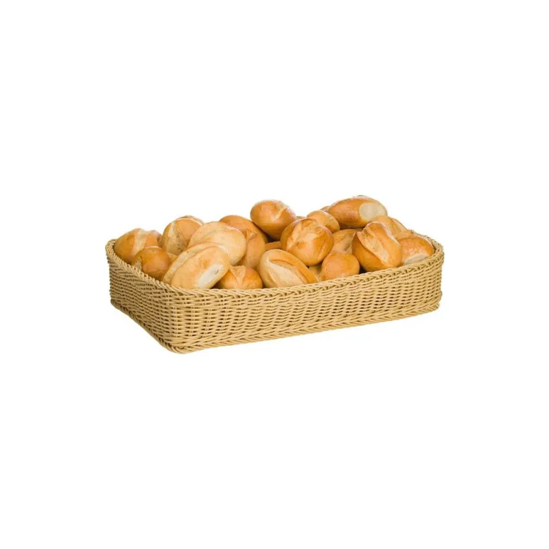 Koš pro gastronomii GN 1/1 53 x 32,5 x 10 cm - světle béžový