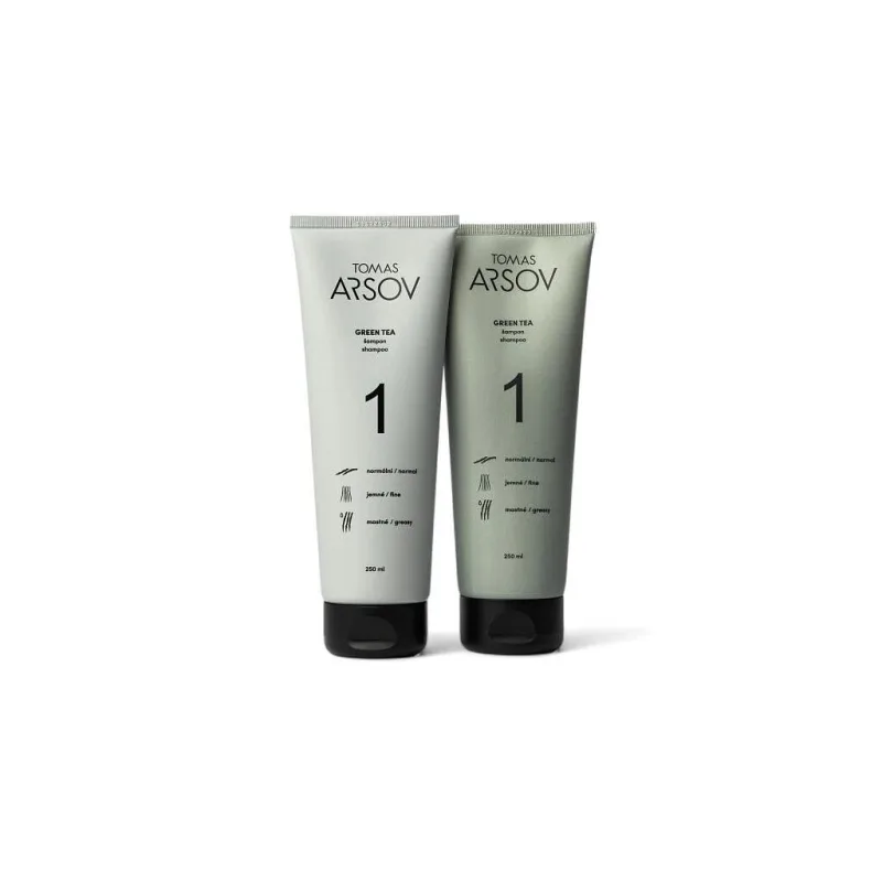 Tomas Arsov Green Tea Shampoo or Daily Cleansing and Nourishment 250 ml DUO PACK
