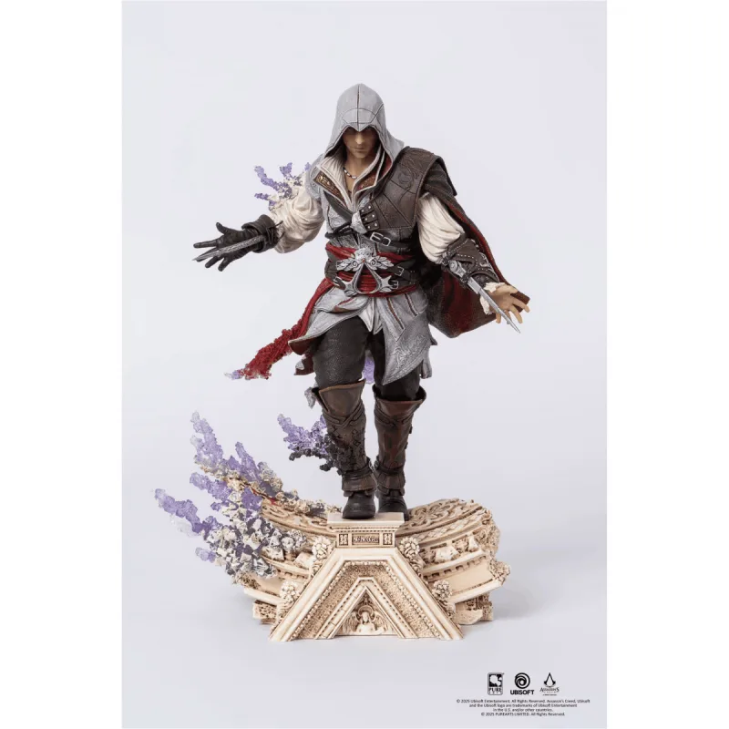 Figurka Assassins Creed - Ezio Animus 1/8 Scale Statue (PureArts) (podsvícená)