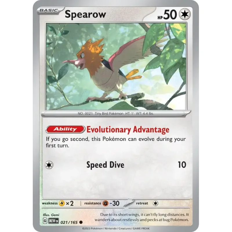 Spearow (MEW 021)