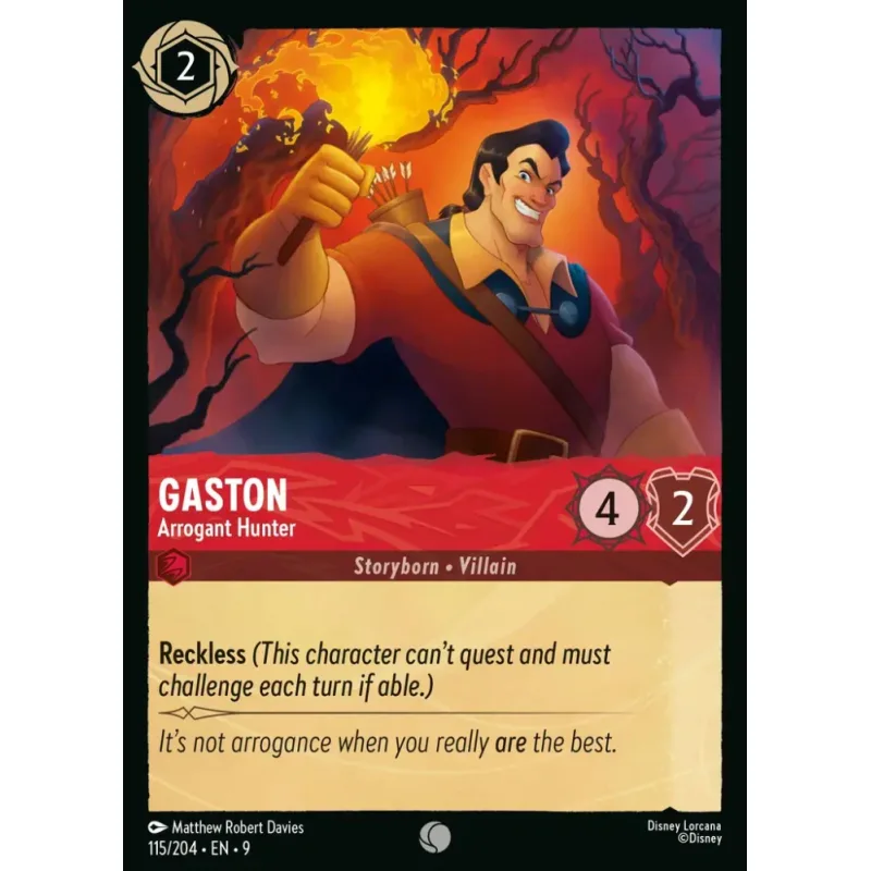 Gaston - Arrogant Hunter - foil