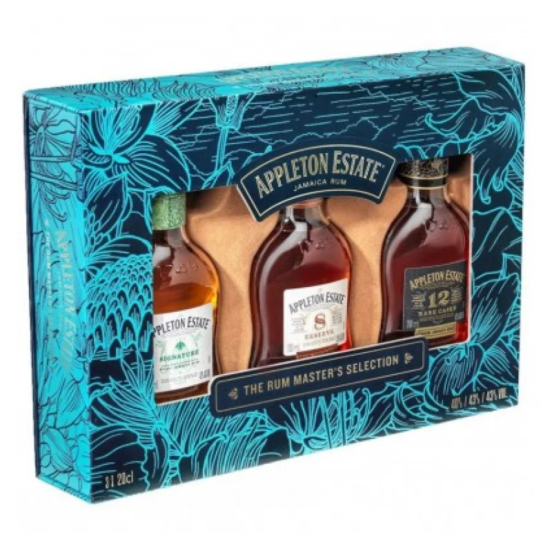 Appleton Rum Master's Selection 3 x 0,2 l 42%