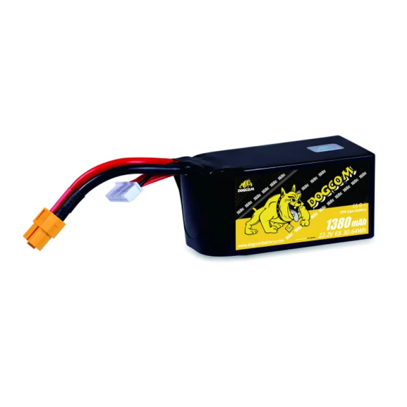 Dogcom 1380mAh 6S 160C