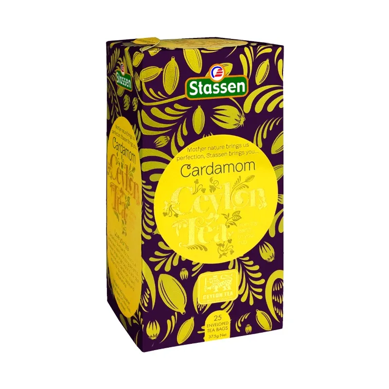 Černý čaj - Stassen Cardamom Black Tea 25 x 1,5 g