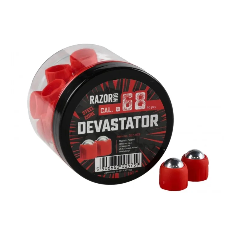 RAM Kuličky RazorGun Devastator cal.68 9.86g 40ks