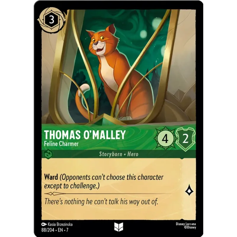Thomas O'Malley - Feline Charmer - foil