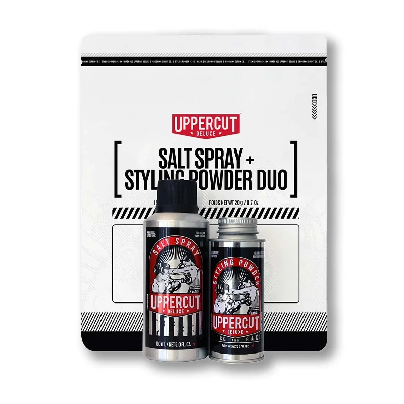 Uppercut Deluxe Salt Spray + Styling Powder Duo 150 ml + 20 g