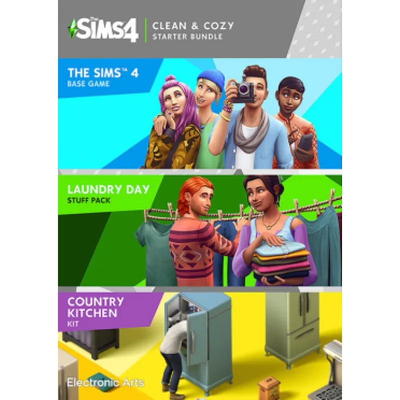 The Sims 4: Clean & Cozy Starter Bundle (Origin)