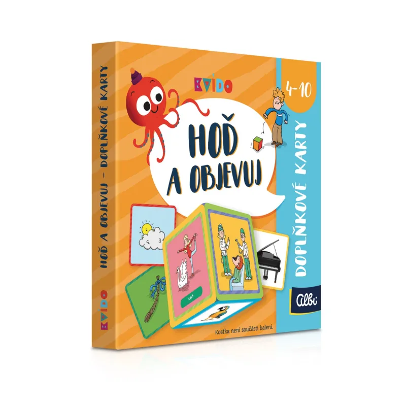 Kvído - Hoď a objevuj - karty