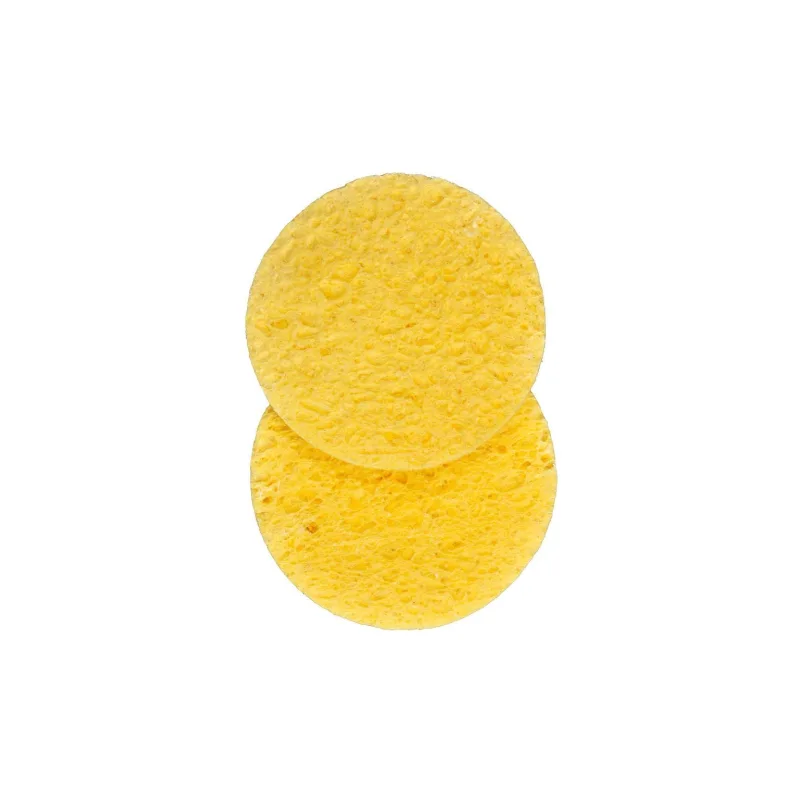 Čistící houbička na obličej kulatá 7,5cm 2ks