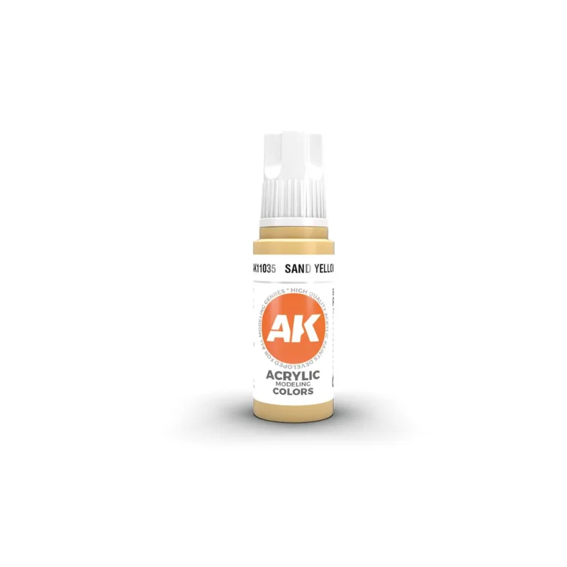 AK Interactive: 3GEN Acrylics - Sand Yellow (Standard)