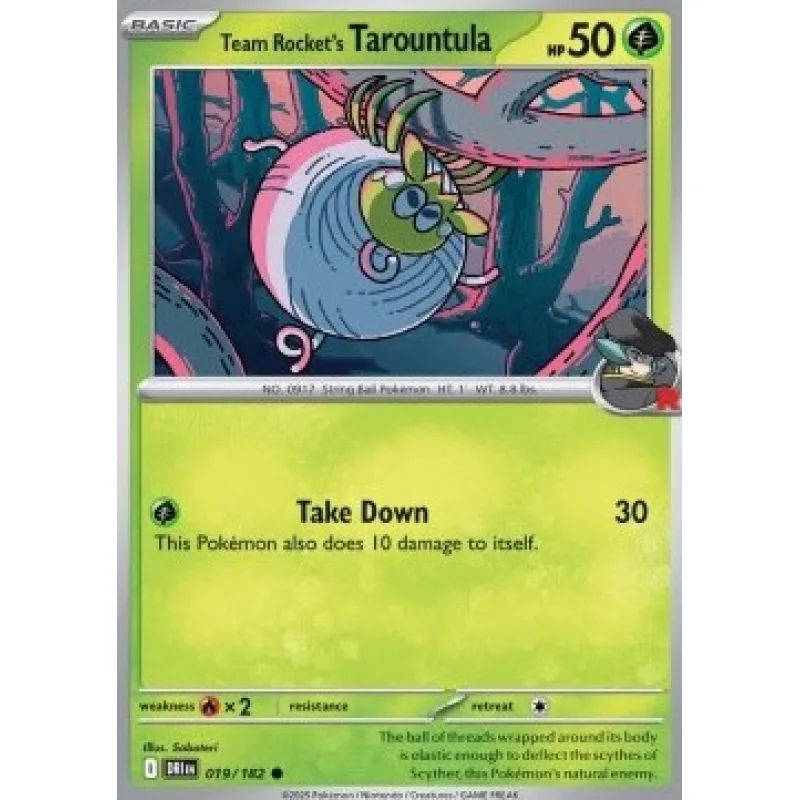 Team Rocket's Tarountula (DRI 019)