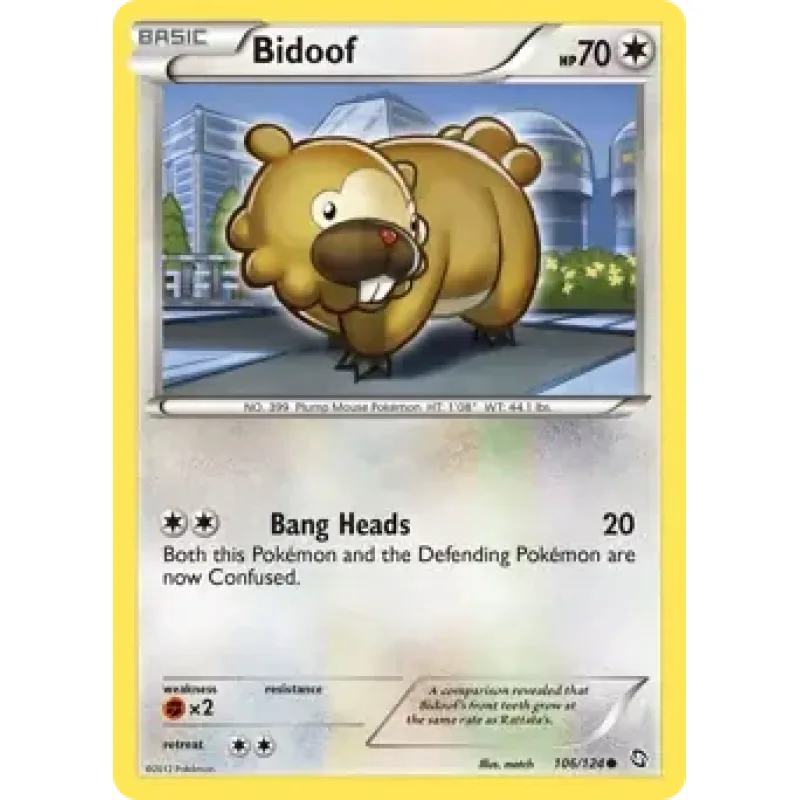 Bidoof (DRX 106) - GOOD