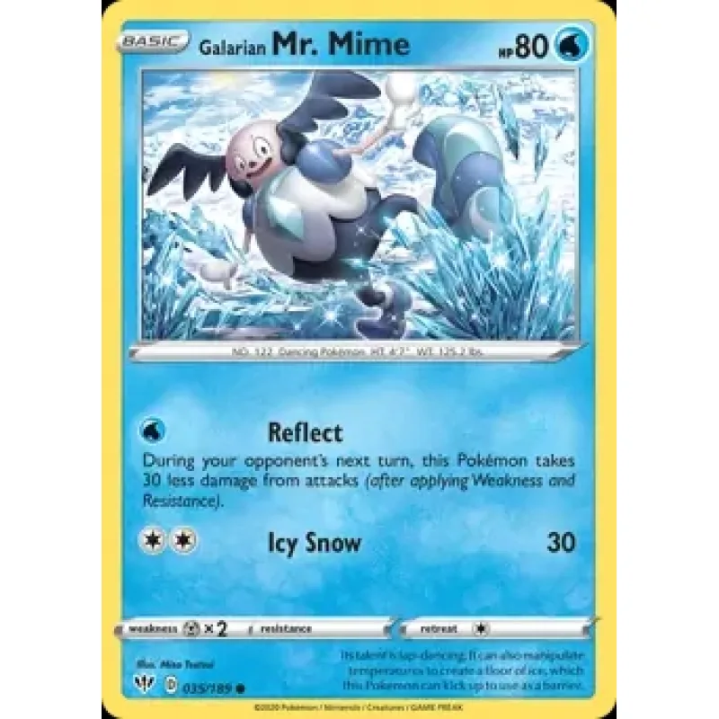 Galarian Mr. Mime (DAA 35)