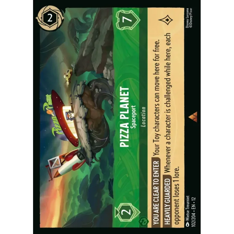 Pizza Planet - Spaceport - foil – náhled 1