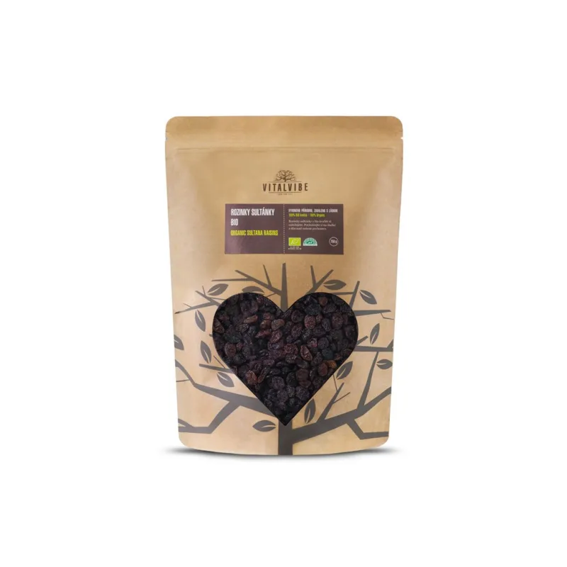 Rozinky sultánky BIO 750 g Vitalvibe
