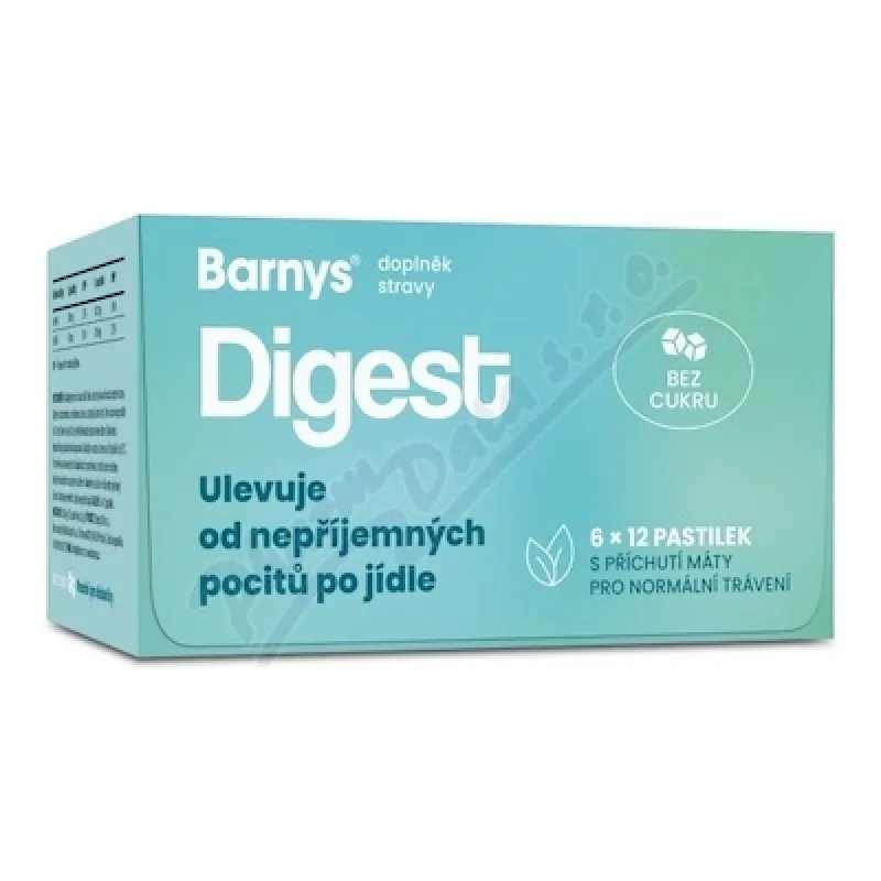 Barnys Digest 6x12 pastilek