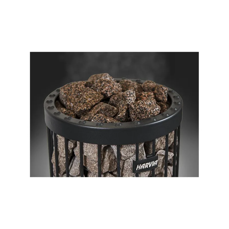 Dekorativní saunové kameny Červená žula, 5-10 cm, 10 kg