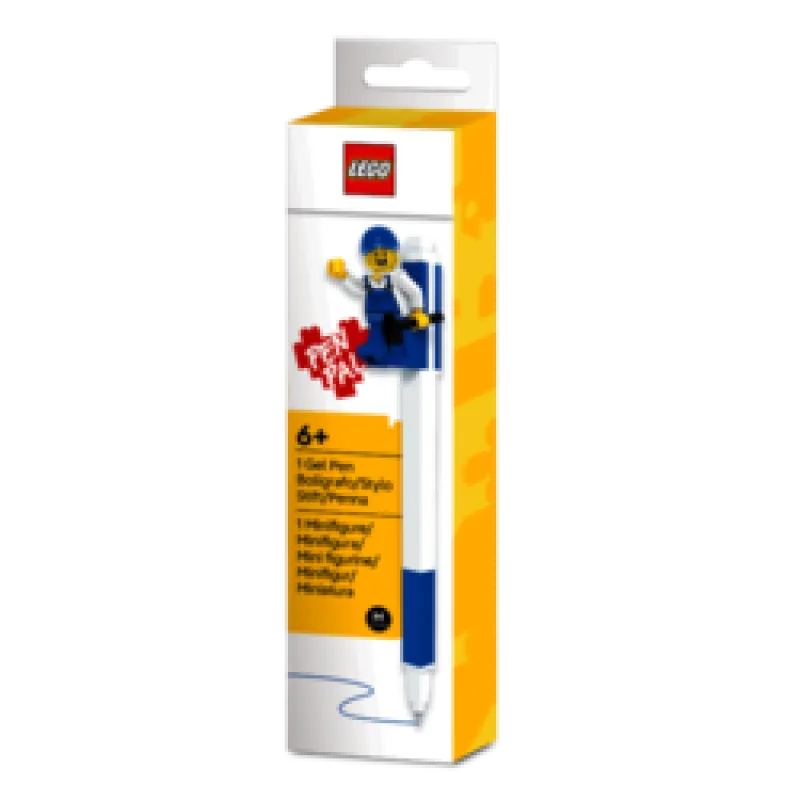 LEGO Gelové pero s minifigurkou, modré