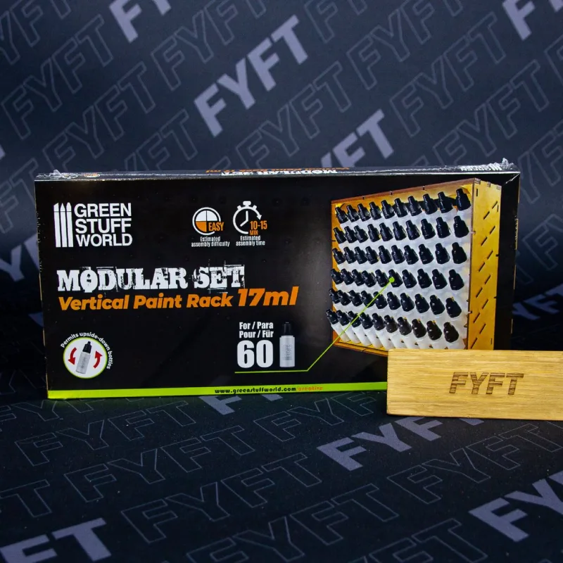 Modular Paint Rack - VERTICAL 17ml (Green Stuff World)