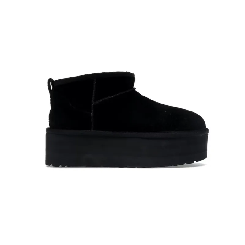 UGG Classic Ultra Mini Platform Boot Black (W)