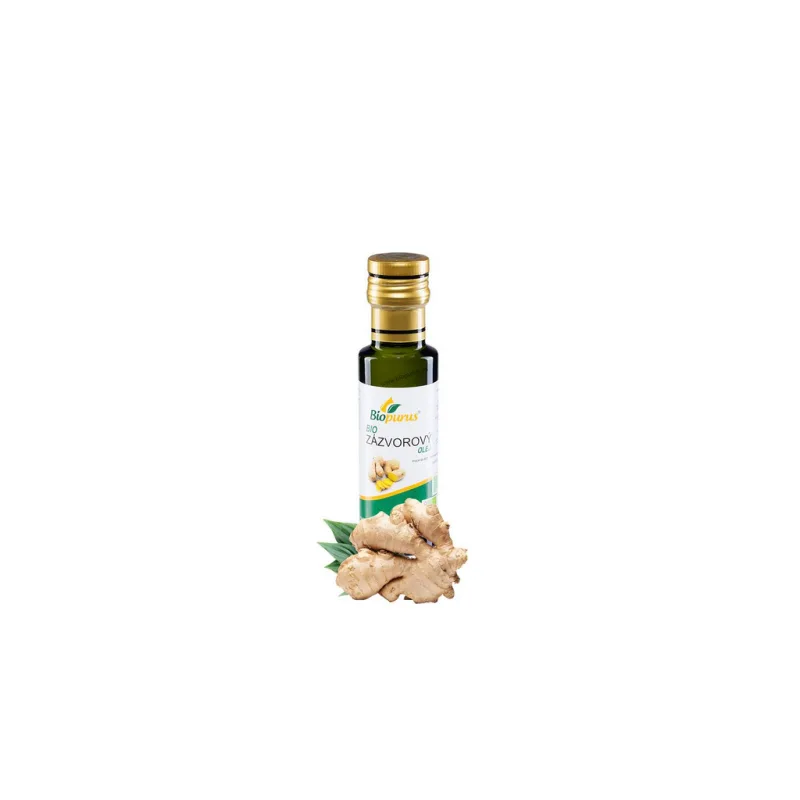 ZÁZVOROVÝ OLEJ macerát BIO 100 ml BIOPURUS