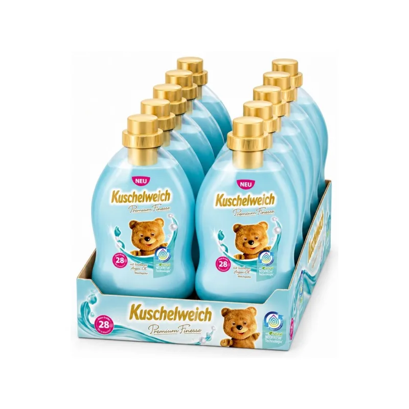 Kuschelweich Premium Finese s arganovým olejem 12x28 dávek -VÝHODNÉ BALENÍ