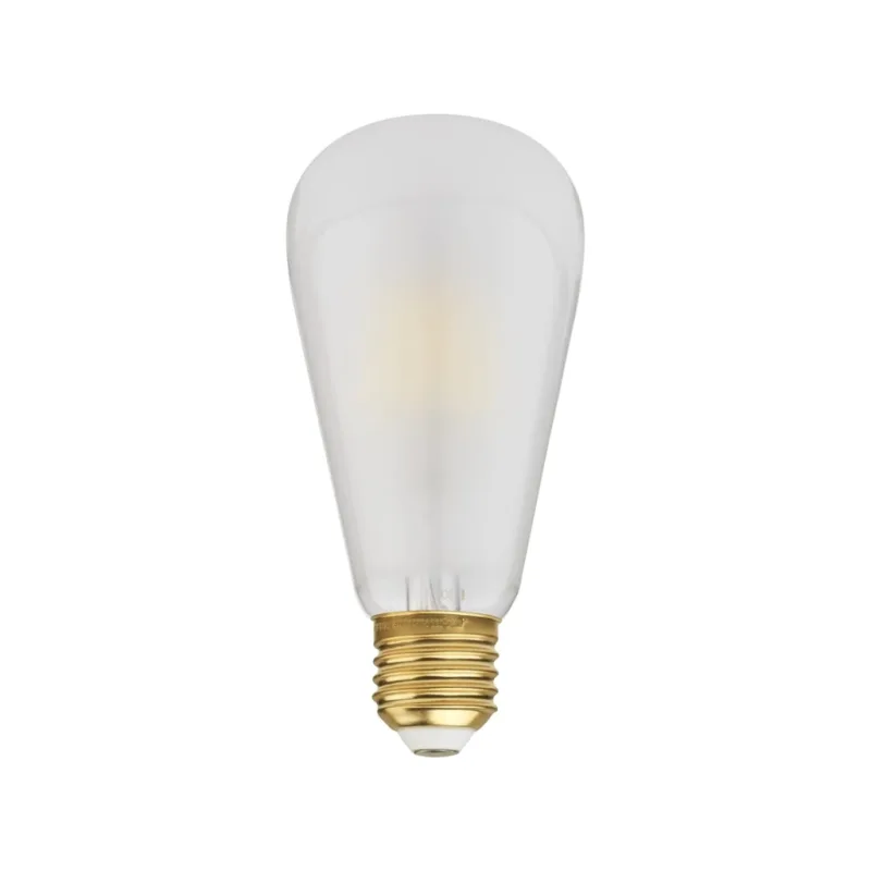 Bílá stmívatelná LED žárovka Edison E27 6W