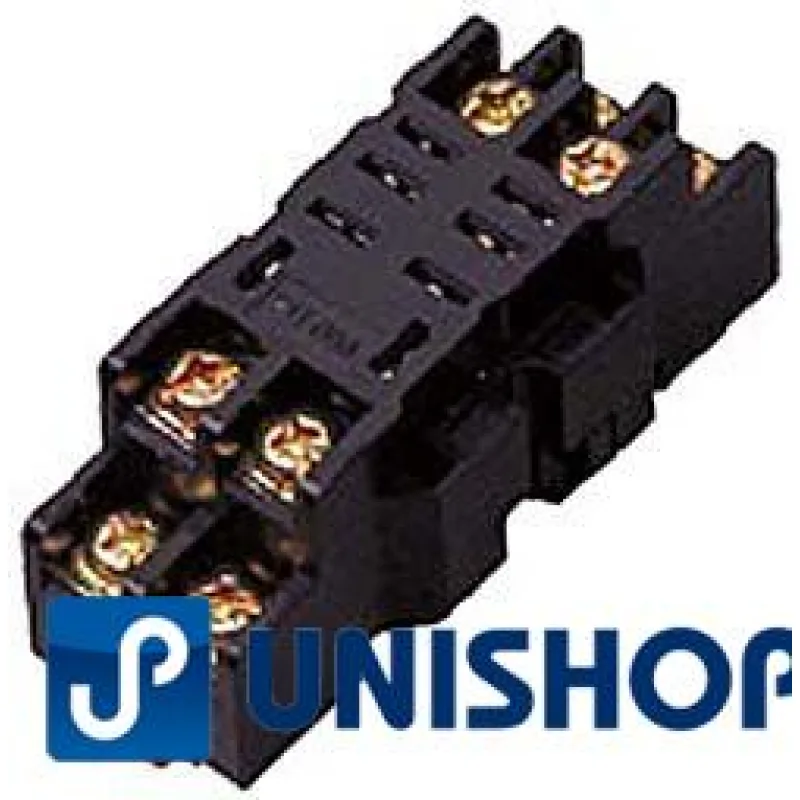 Patice pro relé JQX-13F/76F(L605,613) na DIN lištu