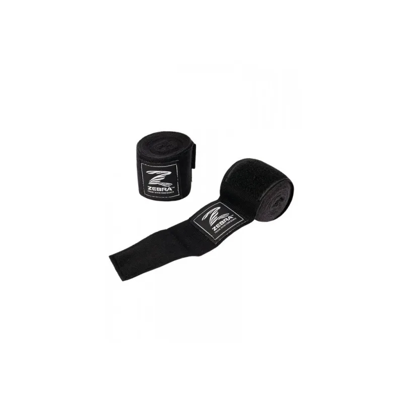 BOXERSKÉ BANDÁŽE ZEBRA BLACK 450CM