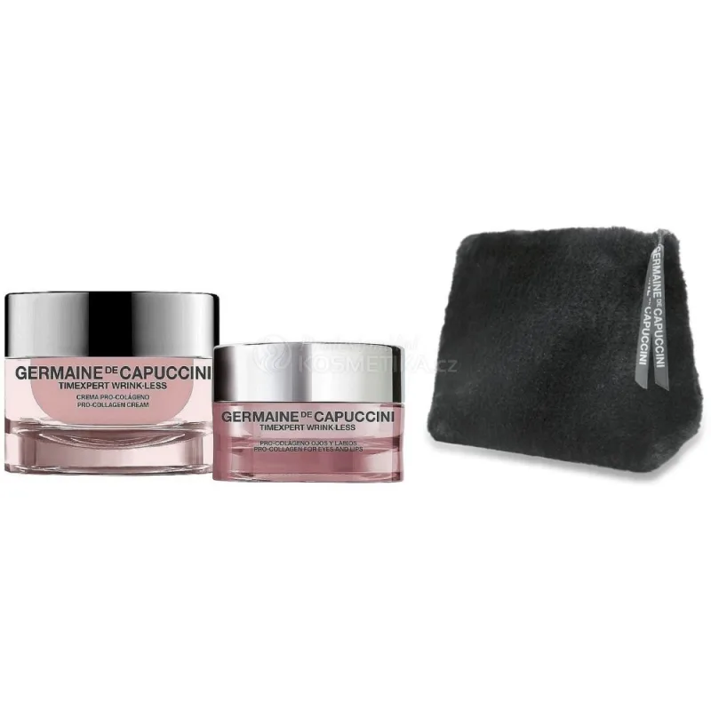 Germaine de Capuccini Timexpert Wrink Less Soft Set - Krém soft 50 ml + kolagenový krém na rty a oči 15 ml Dárková sada
