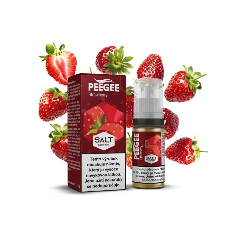 PEEGEE Salt - E-liquid - Jahoda - 20mg