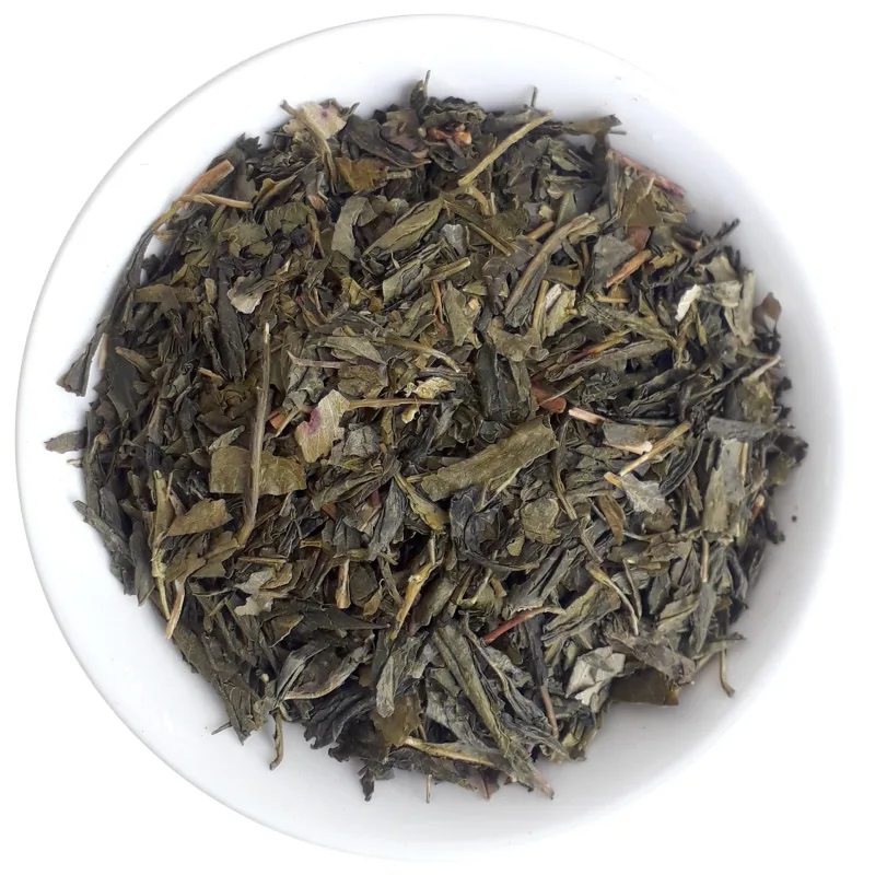 Zelený aromatizovaný višňový čaj - Sencha Wildcherry