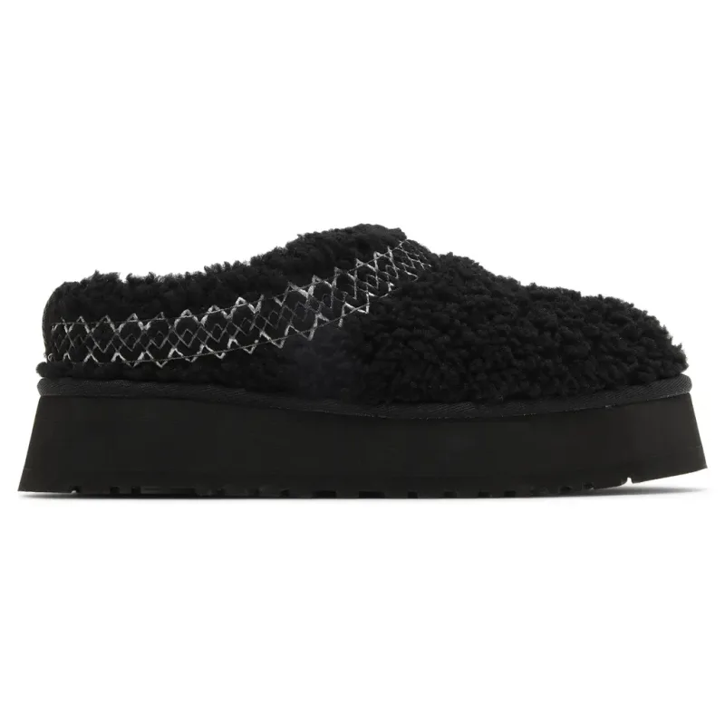 UGG Tazz Slipper Heritage Braid Black (W)