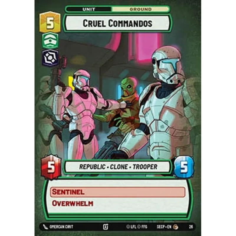 Cruel Commandos (V.2) - foil