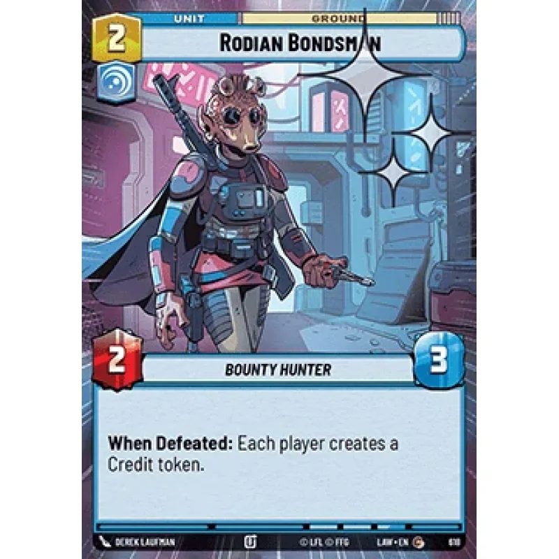 Rodian Bondsman (V.2) - foil