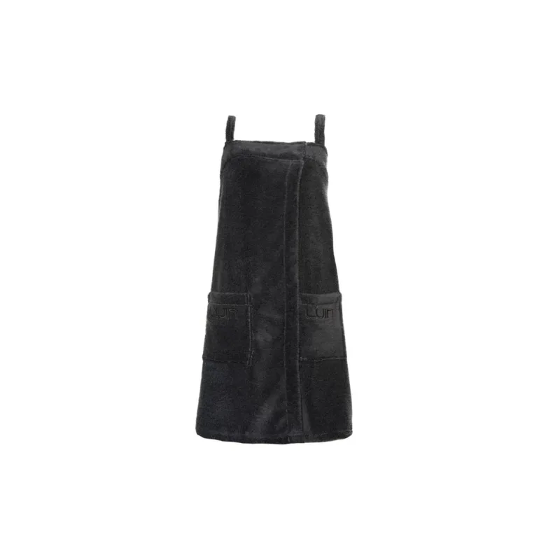 Dámský kilt s ramínky, L XL, černý