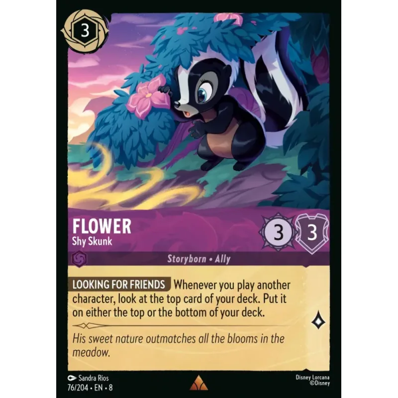 Flower - Shy Skunk