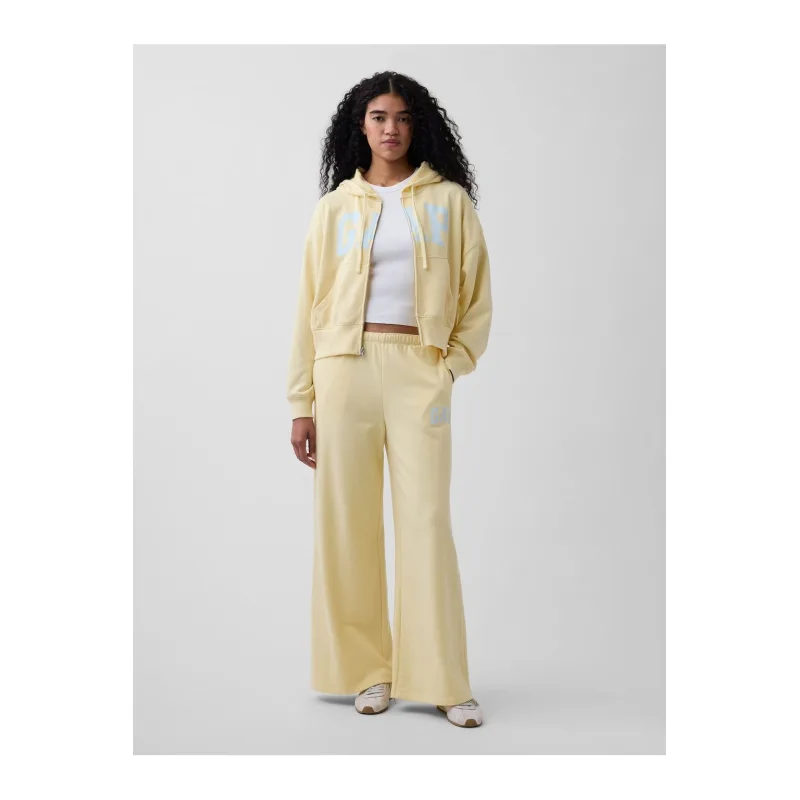 Tepláky s logem Wide-Leg – náhled 1