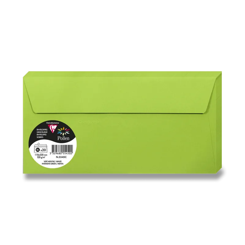 Papier Clairefontaine - coloured envelopes DL