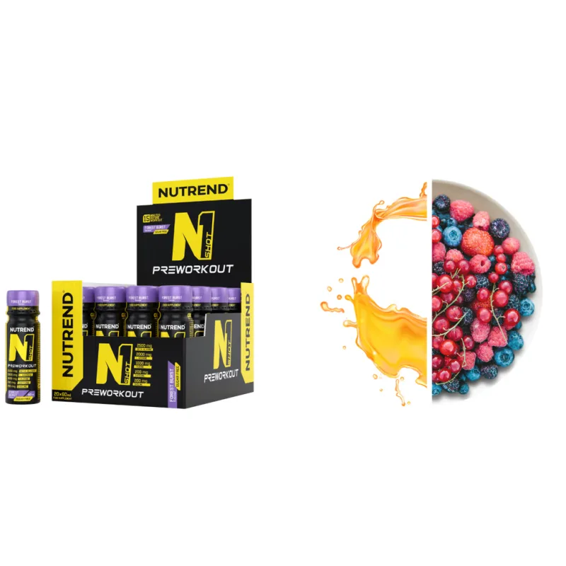 Stimulant Nutrend N1 Shot 20x60 ml orange fire