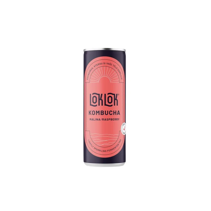 Loklok Kombucha Malina 250 ml